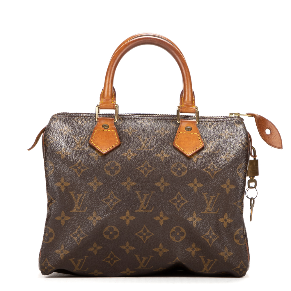 Louis Vuitton Speedy 25  in Brown Monogram Canvas